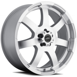 American Racing AR899 Silver W Machined Face